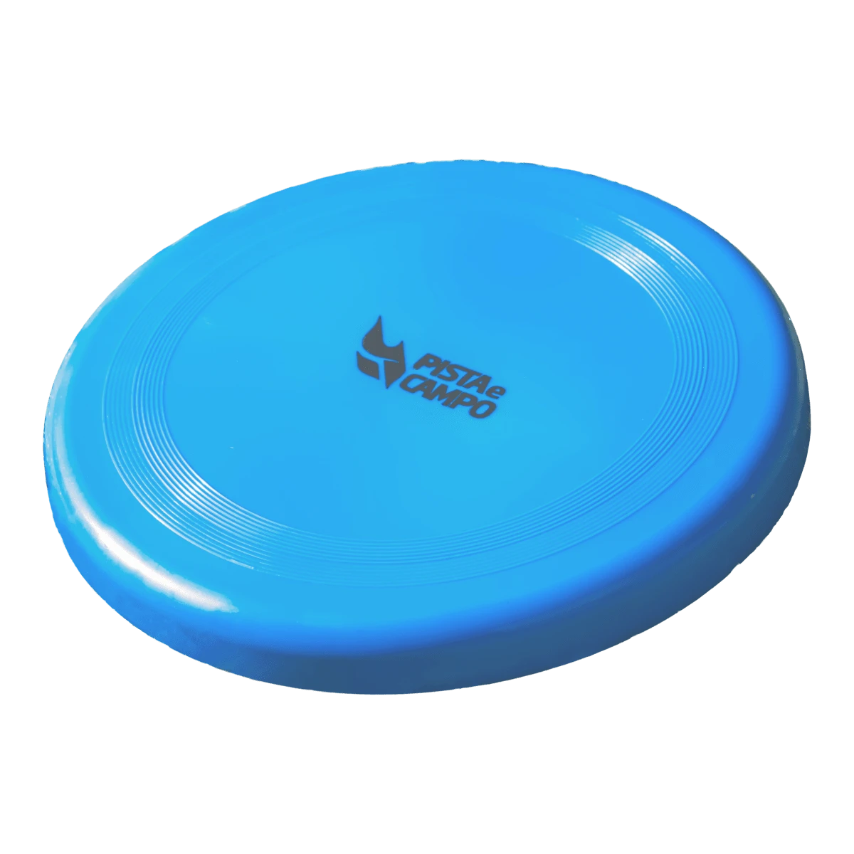 Frisbee de plástico para recreação 22cm econômico Pista e Campo Cor Azul