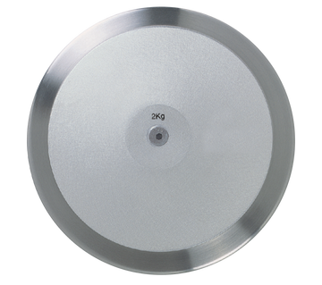 Disco oficial de aço e alumínio 1,5kg Pista e Campo