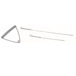 Martelo de atletismo de aço 7,26kg 124,5mm WA-IAAF Vinex - com cabo e empunhadura