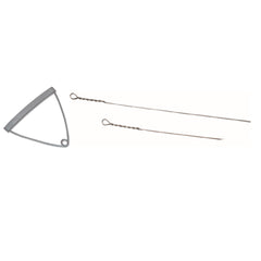 Martelo de atletismo de aço 7,26kg 124,5mm WA-IAAF Vinex - com cabo e empunhadura