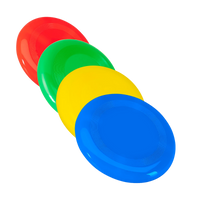 Frisbee de plástico para recreação Neofun - Verde