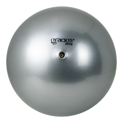Bola Ginástica Rítmica Oficial 300g Gracios - Prata