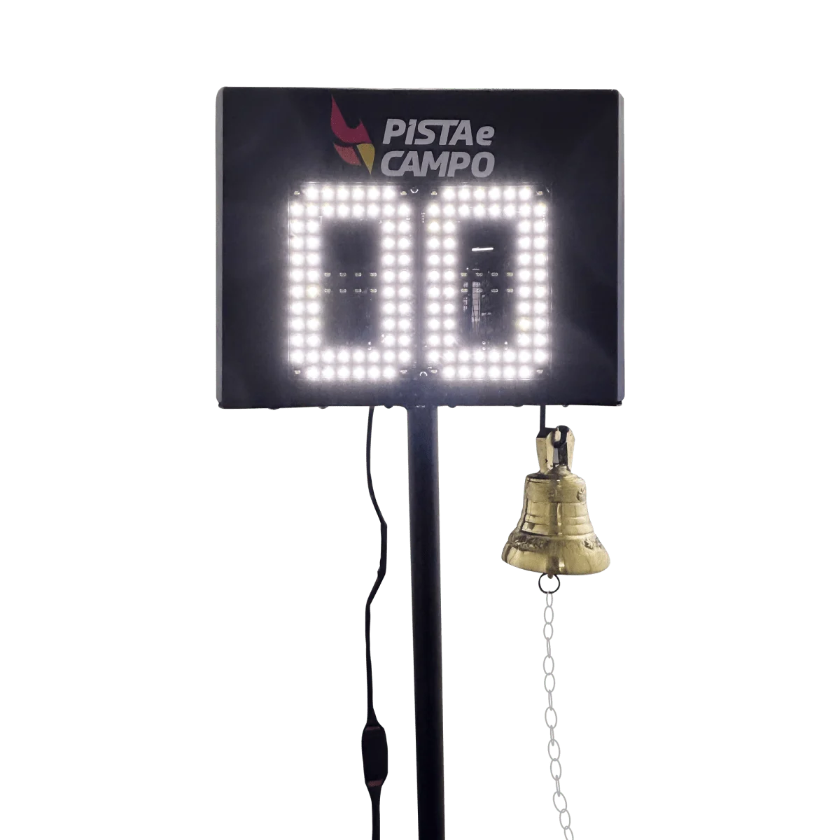 Placar Eletrônico de Voltas em LED para Atletismo