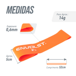 Mini Band Envolst - Kit com 3 intensidades