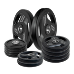 Kit 50kg Anilhas Olímpicas Profissionais Vulcanizadas Envolst