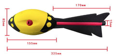 Torpedo (estilo vortex) de espuma para lançamentos