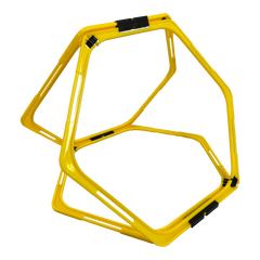 Arco plano Barreira Hexagonal - cnj 6 pcs