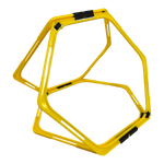Arco plano Barreira Hexagonal - cnj 6 pcs