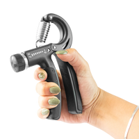 Hand Grip Ajustável 5Kg a 60Kg Envolst - Preto