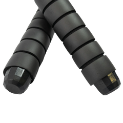 Corda de pular com rolamento 4mm 2,65m Envolst - Preto