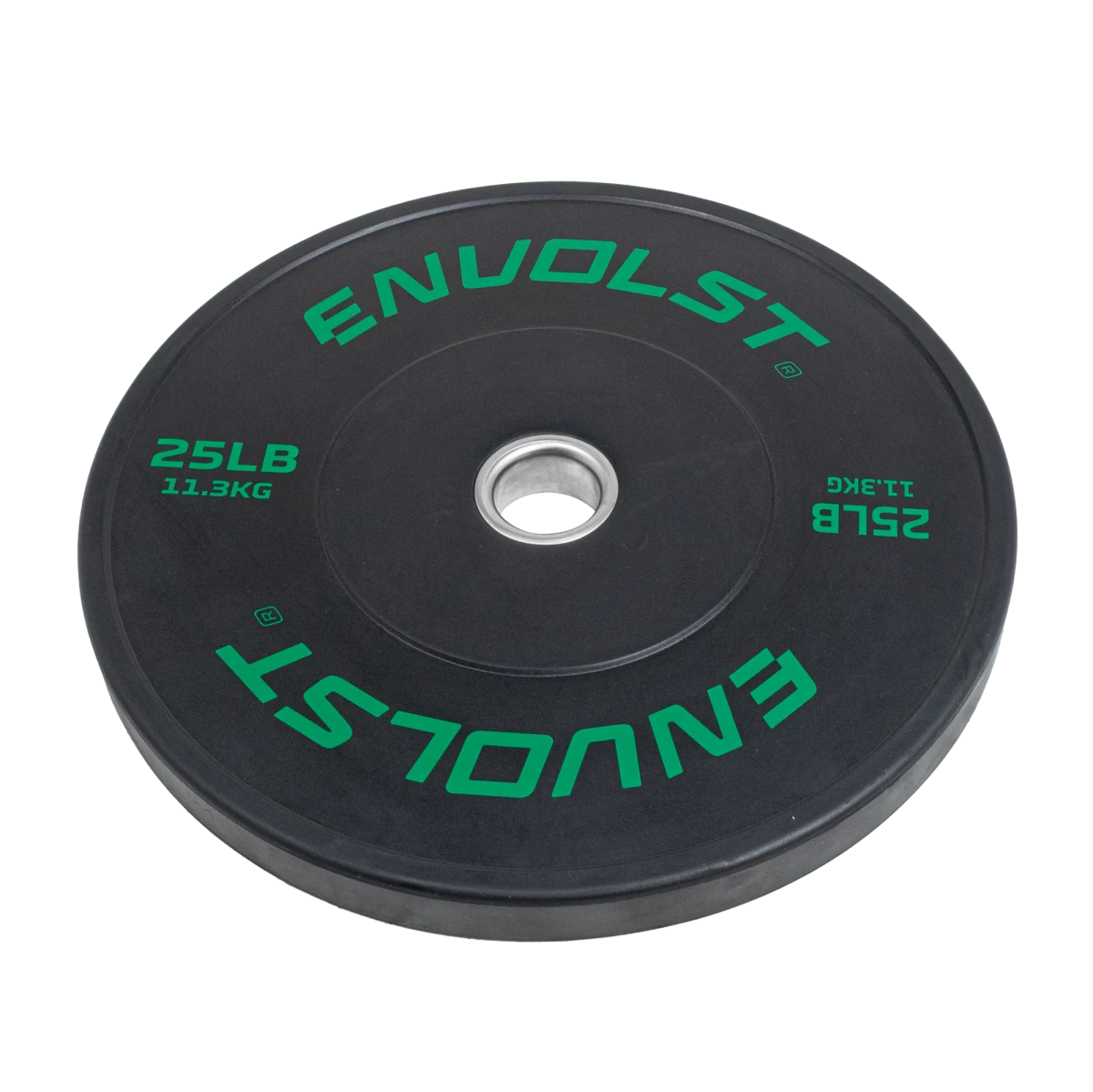 Anilha Olímpica Bumper para Crossfit e LPO 25Lb Envolst