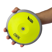Disco de atletismo de aço e ABS 0,75kg Powered by CBAt