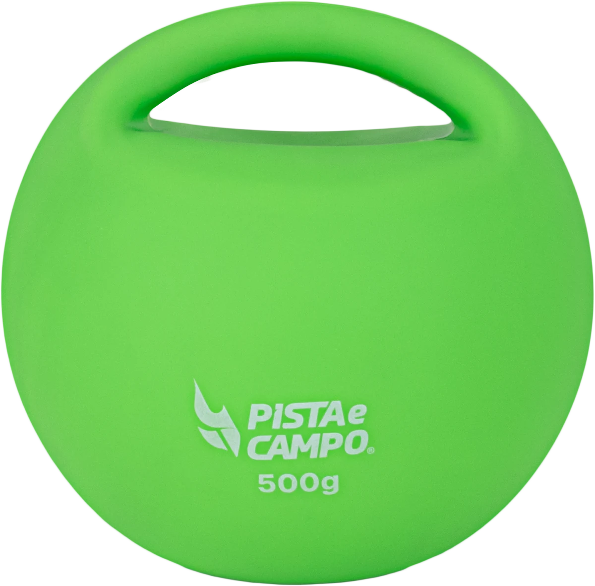 Kettlebell de PVC Macio 500g Pista e Campo