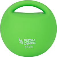 Kettlebell de PVC Macio 500g Pista e Campo