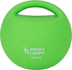 Kettlebell de PVC Macio 500g Pista e Campo