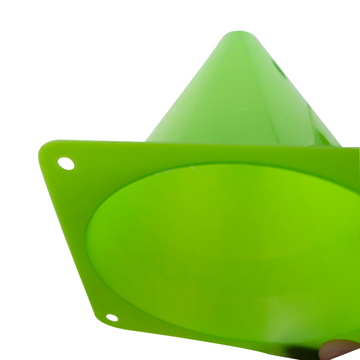 Cone plástico de agilidade 18cm Velden - Amarelo