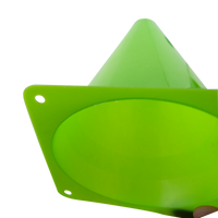 Cone plástico de agilidade 18cm Velden - Amarelo