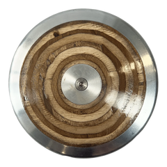 Disco de aço e madeira 3kg Pista e Campo