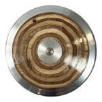Disco de aço e madeira 3kg Pista e Campo
