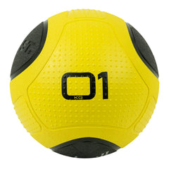 Medicine Ball 1kg Envolst com Quique em Borracha Antiderrapante