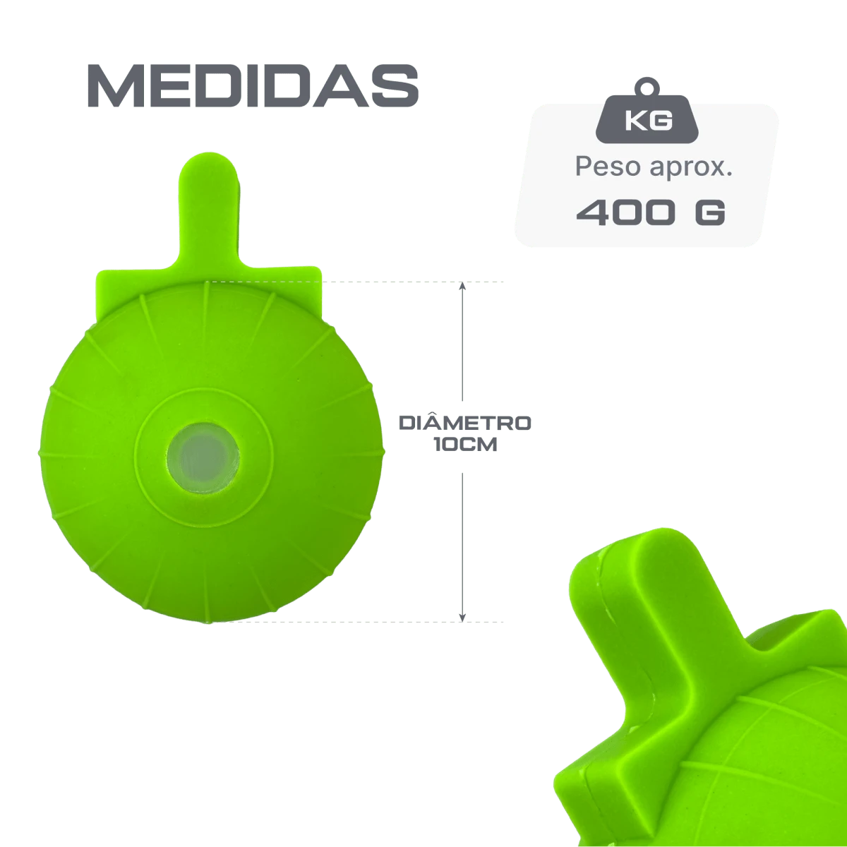 Pelota de PVC 400g Pista e Campo