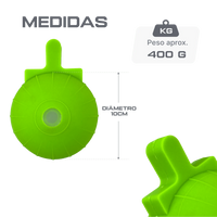 Pelota de PVC 400g Pista e Campo