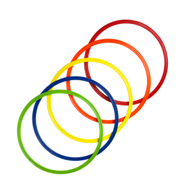 Arcos planos de agilidade 40cm Velden - cnj com 12 und