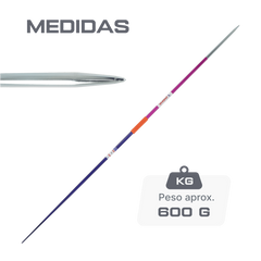 Dardo de duralumínio e aço 600g Air Flyer IAAF Polanik