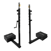 Par de postes móveis de tênis, badminton e voleibol Pista e Campo