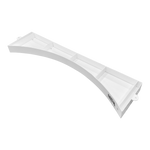 Anteparo de aço e madeira para arremesso de peso WA-IAAF Pista e Campo