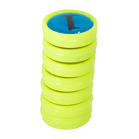 Prancheta tática magnética com caneta para treinamento de voleibol Pista e Campo - Modelo pasta preta