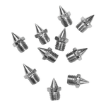 50 / 100 pregos para sapatilha de atletismo de aço 4,8mm Pirâmide base hexagonal Pista e campo