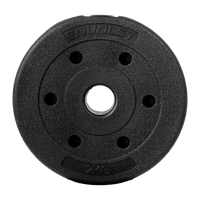 Anilha Emborrachada 2Kg Cement Furo 31mm Envolst