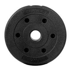 Anilha Emborrachada 2Kg Cement Furo 31mm Envolst