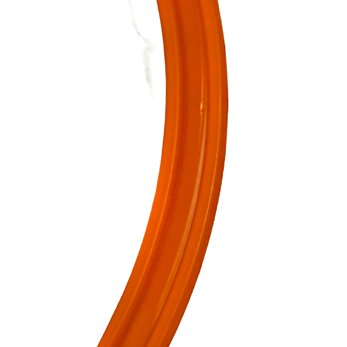 Arco plano 40cm Amarelo - 12 unidades
