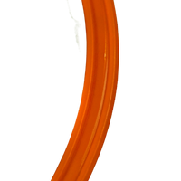 Arco plano 40cm Amarelo - 12 unidades