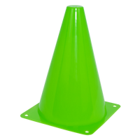 Cone plástico de agilidade 18cm Velden - Amarelo