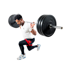 Barra de Musculação Reta 2,20m Maciça 28mm com Rosca Envolst