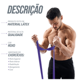 Superband resistência forte (cor roxo) 3,2cm Pista e Campo