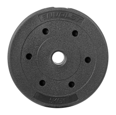 Anilha Emborrachada 5Kg Cement Furo 31mm Envolst