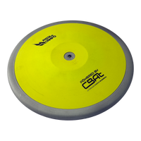 Disco de atletismo de aço e ABS 1Kg Powered by CBAt