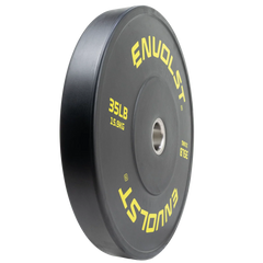 Anilha Olímpica Bumper para Crossfit e LPO 35Lb Envolst