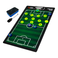 Prancheta tática magnética com caneta para treinamento de futebol Pista e Campo