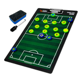Prancheta tática magnética com caneta para treinamento de futebol Pista e Campo