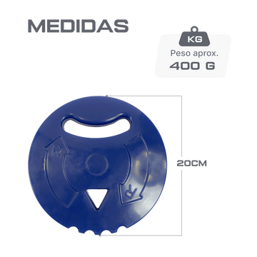 Disco de Arremesso 400g Iniciação Mini Atletismo Pista e Campo