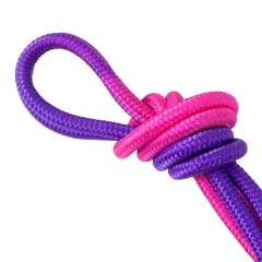 Corda Oficial Ginástica Rítmica 3m Gracios - Roxo e Rosa
