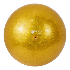 Bola Ginástica Rítmica Oficial 300g Glitter Gracios - Roxo