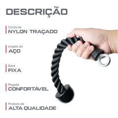 Puxador Corda Unilateral Crossover Profissional Envolst