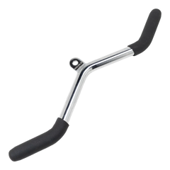 Puxador W Curvo Pulley e Crossover Cromado Maciço Envolst