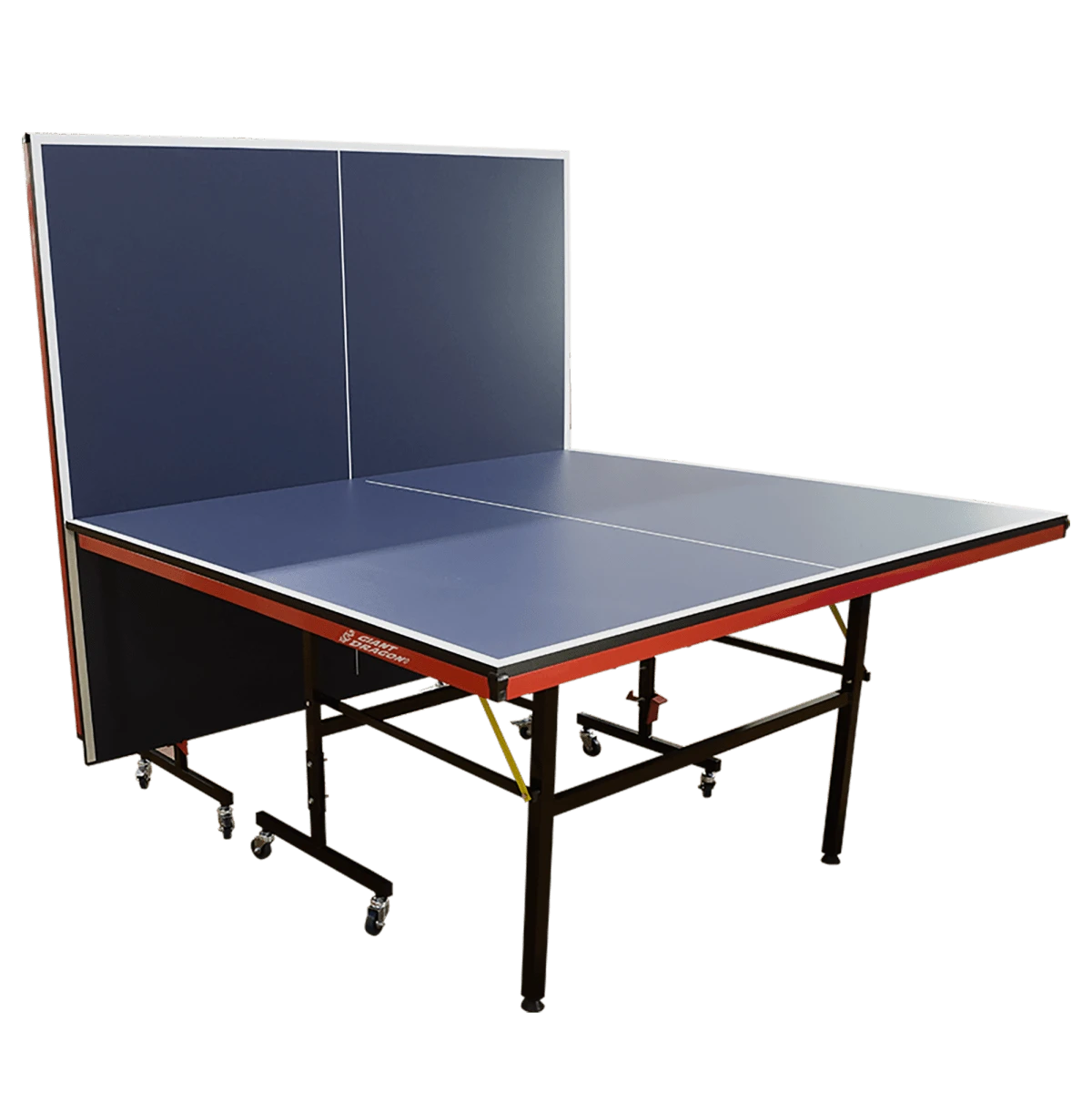 Mesa de tenis de mesa de aco e madeira azul com rede 6202-18MM
